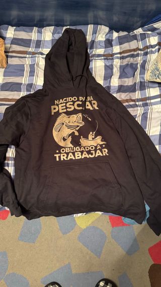 SUDADERA PESCA NUEVA A ESTRENAR