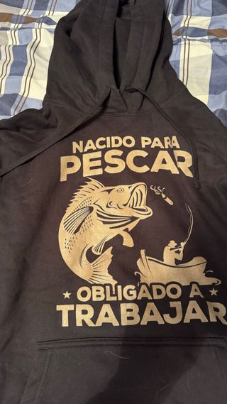 SUDADERA PESCA NUEVA A ESTRENAR