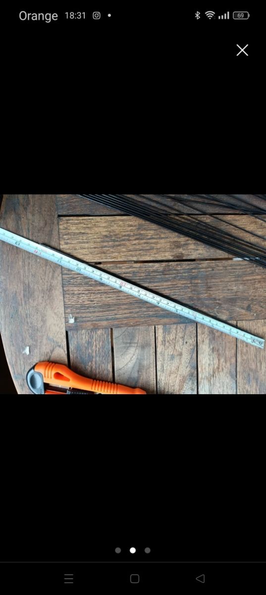 Radios bicicleta 29"