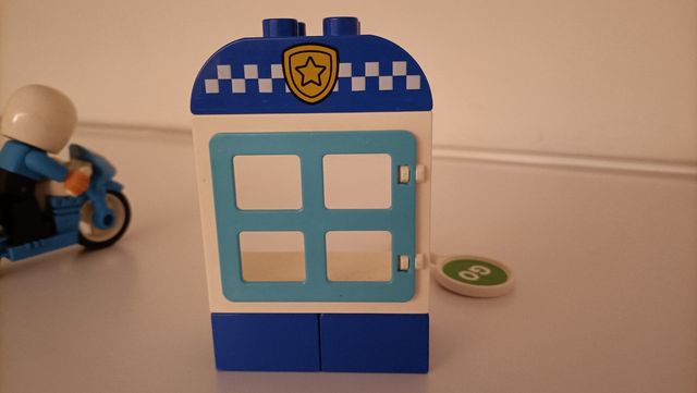 Duplo Moto de policía 10900