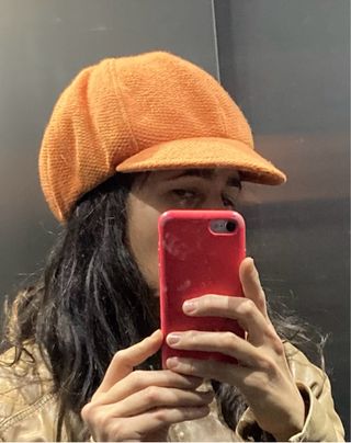 Gorra naranja 