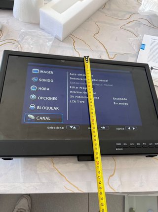 led tv 19inch hd tv /dvd combo caravana
