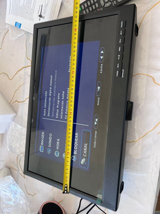 led tv 19inch hd tv /dvd combo caravana