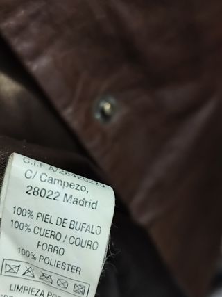 Chaqueta de piel. 
