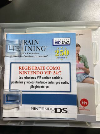 Brain training para Nintendo DS