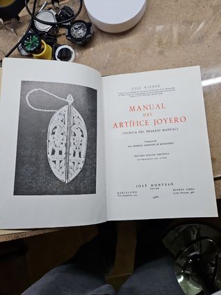 Manual del artifice joyero Wierner