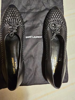 Zapatos Saint Laurent 40 negro 