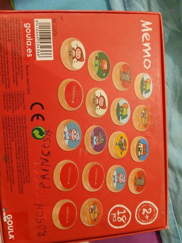 Juego memory
