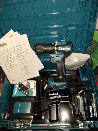 Taladro Makita DHP487RTJ 40Nm brushless