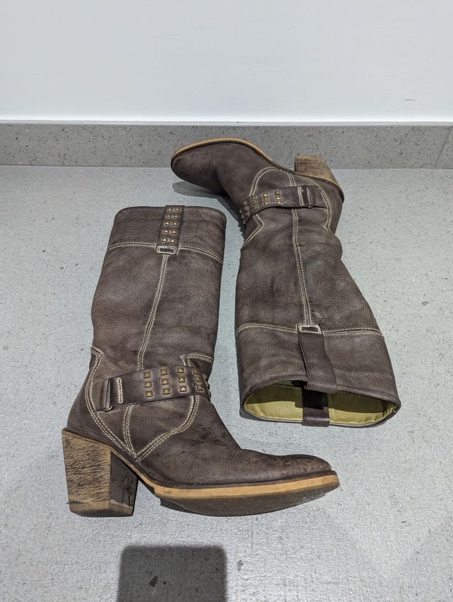 Botas de piel cowboy