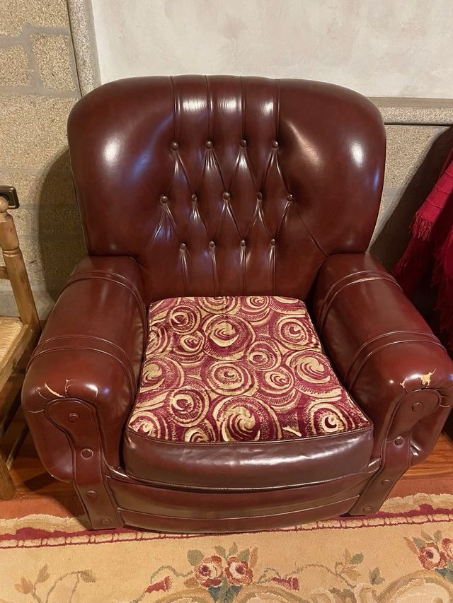 Sillón chester antiguo