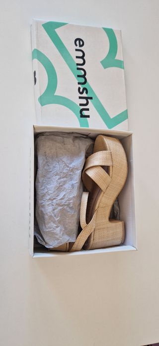 Sandalias tacón bajo Emmshu
