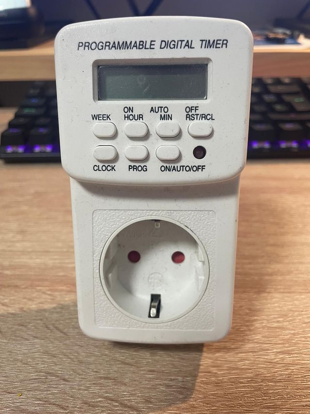 TEMPORIZADOR DIGITAL PROGRAMABLE 16A