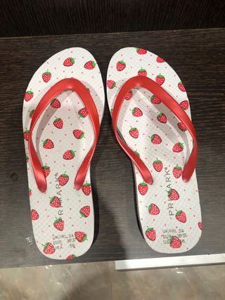 Chanclas piscina