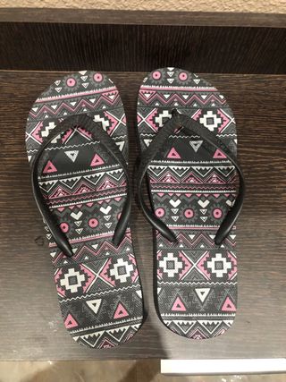 Chanclas piscina