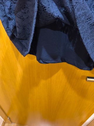 Vestido encaje azul Sfera talla S. Nuevo con etiqu