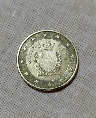 Moneta Malta da 10 centesimi rara 