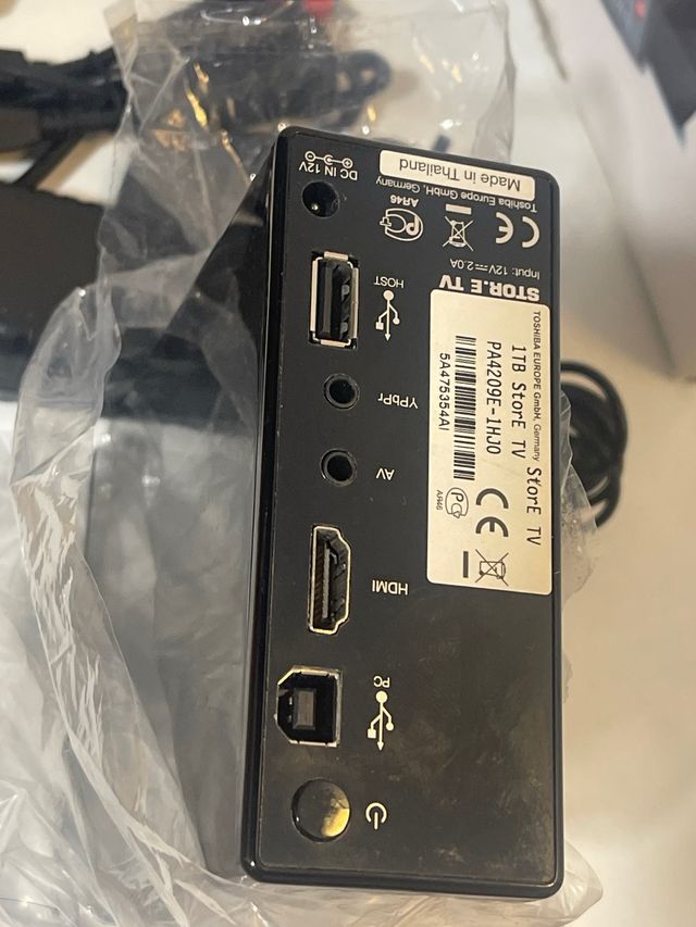 Toshiba multimedia con mando