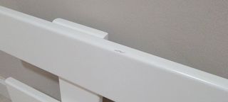 Barandilla blanca cama niño