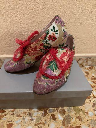 Traje fallera blanco 