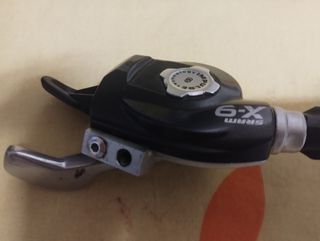 Manettino Sram X-9 Sinistro,3 Speed