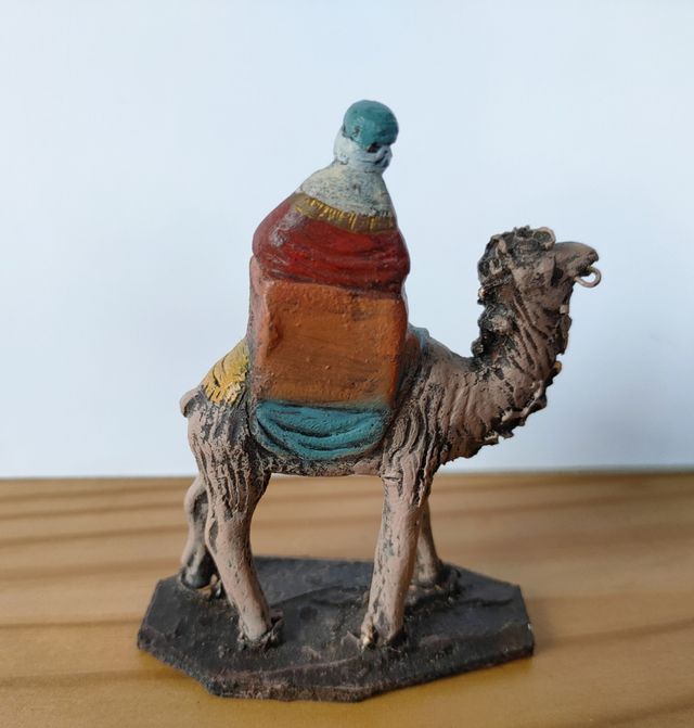 Figuras Reyes+pajes Belén antiguas