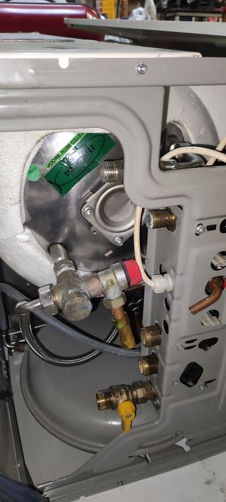 Caldera de gas con acumulador