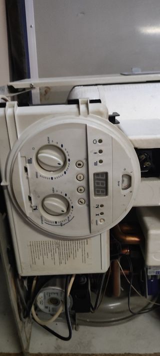 Caldera de gas con acumulador