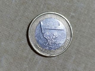 Moneta da 1 euro rara