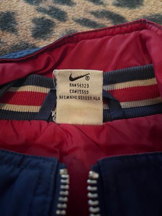 Abrigo bomber Nike vintage 90s