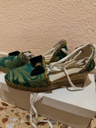 Traje verde fallera 