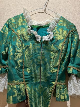 Traje verde fallera 