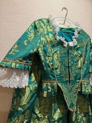 Traje verde fallera 