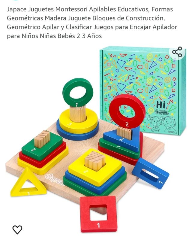 Juego Montessori