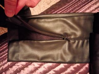 Pantalón negro polipiel