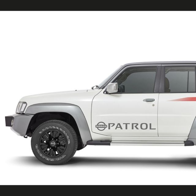 Pegatinas nissan patrol laterales