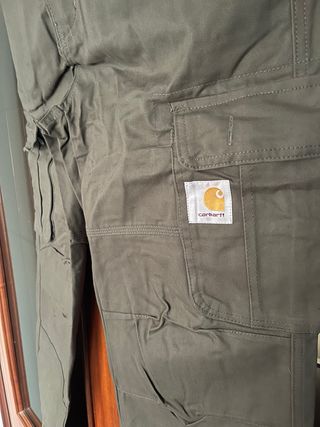 Pantalon cargo Carhartt Verde Militar