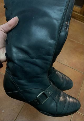 Botas piel autentica