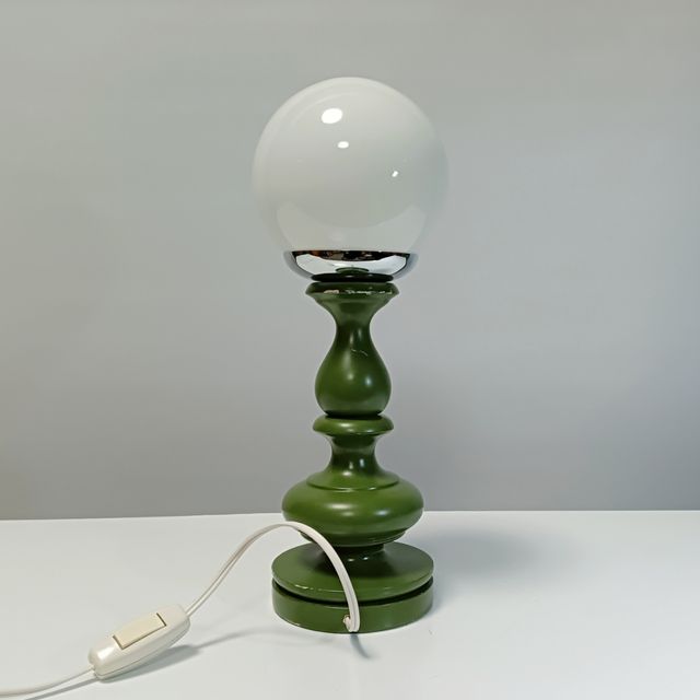 LÂMPADA VERDE DOS ANOS 60