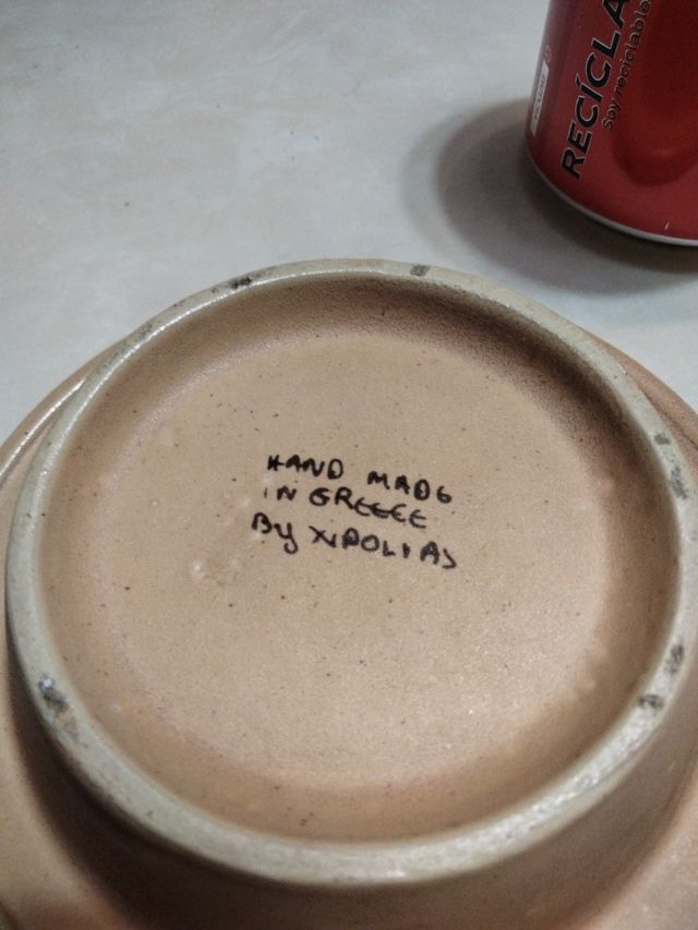 CINZEIRO DE CERÂMICA GREGA