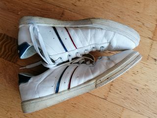 ZAPATILLAS DEPORTIVAS GEOX BLANCAS T-42 DE PIEL