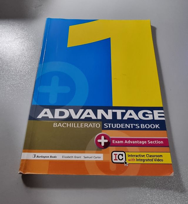 ADVANTAGE FOR BACHILLERATO 1. ST'S BOOK (2017)