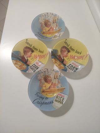 Ciotole corn flakes 5 vintage 