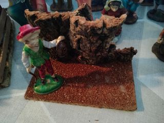 Establo Belén y otras figuras pesebre 