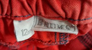 Coppia pantaloni bimbo/a 12 mesi