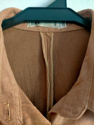 Camisa señora marrón