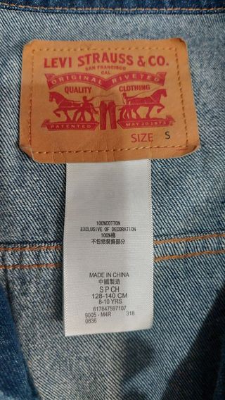 Chaqueta Vaquera Levis Niñ@