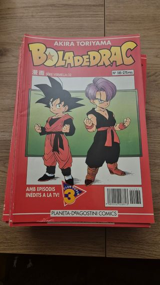 Còmics Bola de Drac (Sèrie Vermella)