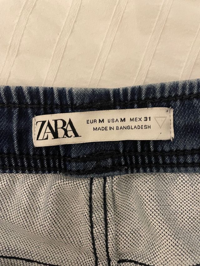 Shorts denim Zara hombre