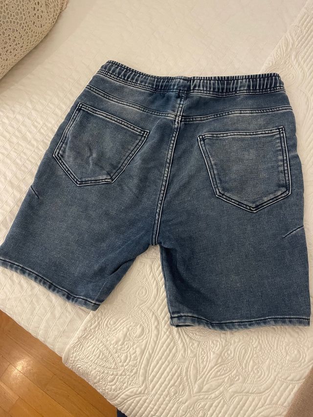 Shorts denim Zara hombre